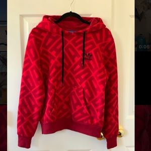 ADDIDAS Red limited edition hoodie